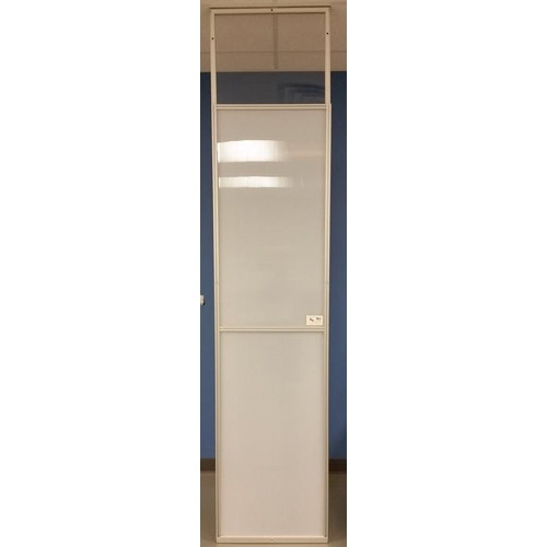 Edge-Guard 2' Panel Assembly adjustable height hard wall dust containment system.