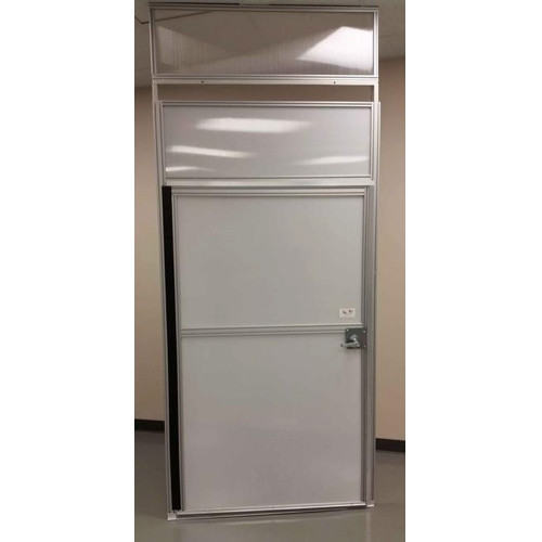 Spycor 48-inch Panel with 44-inch Door and Pushbutton Lock Security Partition