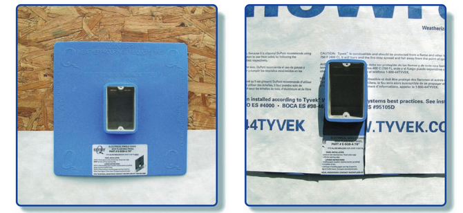 How to Install Electrical Box and Plumbing Pipe Flashing Panels