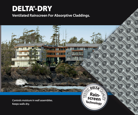 DELTA®-DRY STUCCO & STONE: The Ultimate Ventilated Rainscreen for Best Practice Stucco Application