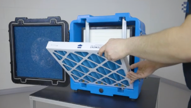 How to Set Up a Negative Air Machine?