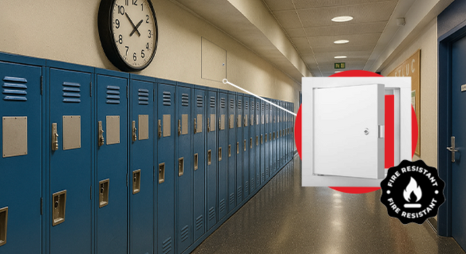 How Code-Compliant Fire-Rated Access Panels Help Commercial Projects Pass Inspections Without Delays