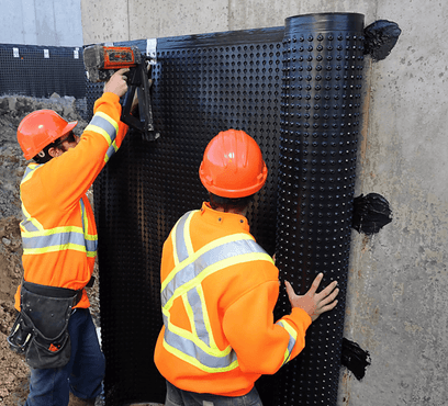 Platon Foundation Wrap: The Dimpled Membrane Solution for Superior Foundation Waterproofing