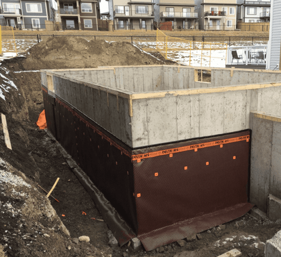 Preventing Foundation Water Damage with DELTA®-MS