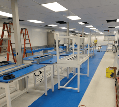 Industrial Fire-Retardant Floor Protection