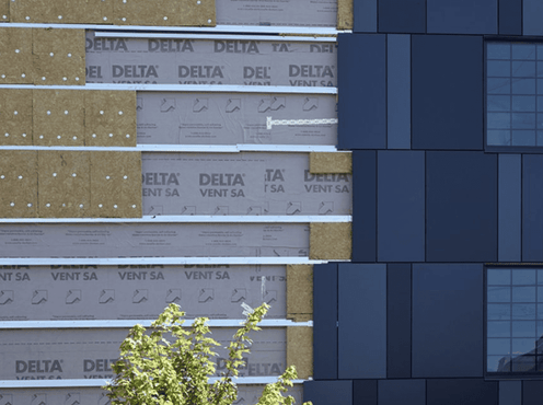 Achieving Commercial Envelope Airtightness Compliance with DELTA®-VENT SA