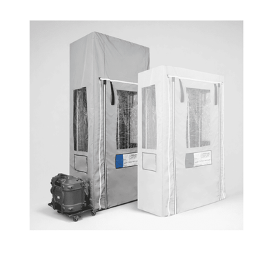 Fiberlock 10' Advanced Mobile Containment System for Commercial Dust Control
