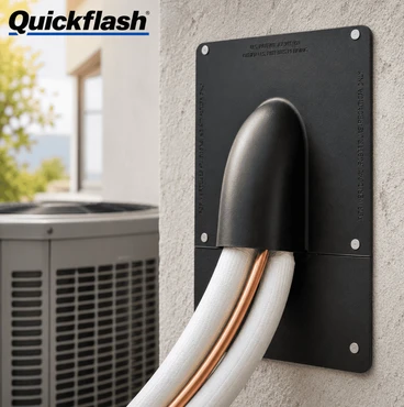 Best Quickflash Products for HVAC Line Sets, Electrical Boxes & Plumbing Penetrations