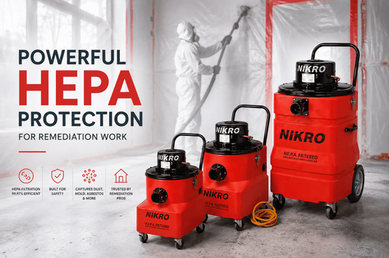 Best HEPA Vacuum for Remediation Work: Top Picks for Contractors