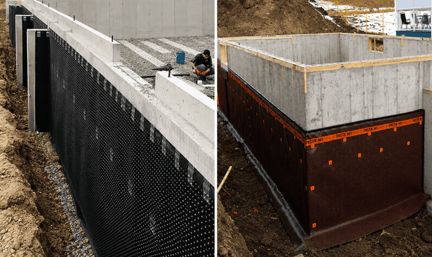 Choosing Foundation Drainage Membrane Rolls for Large Projects: DELTA-MS and Platon Compared