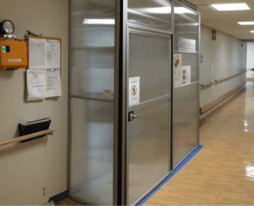 Best ICRA Anteroom Systems for Hospital Construction: Stop Dust Leaks ...