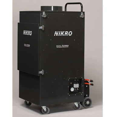 Nikro UR5000 - Upright Commercial Air Duct Cleaning System (Dual Motor) HEPA 115V/13.5 (Free Air) 2