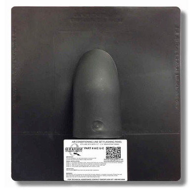 Quickflash A/C UC: A/C LINE SET FLASHING PANEL (Box 4)