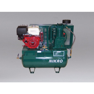 Nikro 860756 - 13 H.P. Honda 2 Stage, Electric Start, 175 PSI Truck Mount Gasoline Compressor detail 2