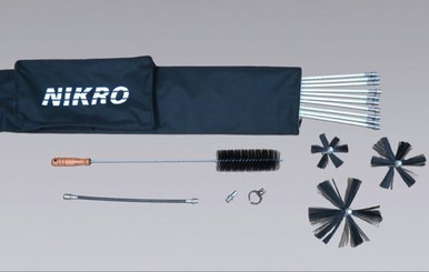 Nikro 861710 - Deluxe Dryer Vent Rotary Brush Kit detail 2