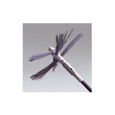 Nikro 862055 - 12" Round Silica Carbide Button Brush 2