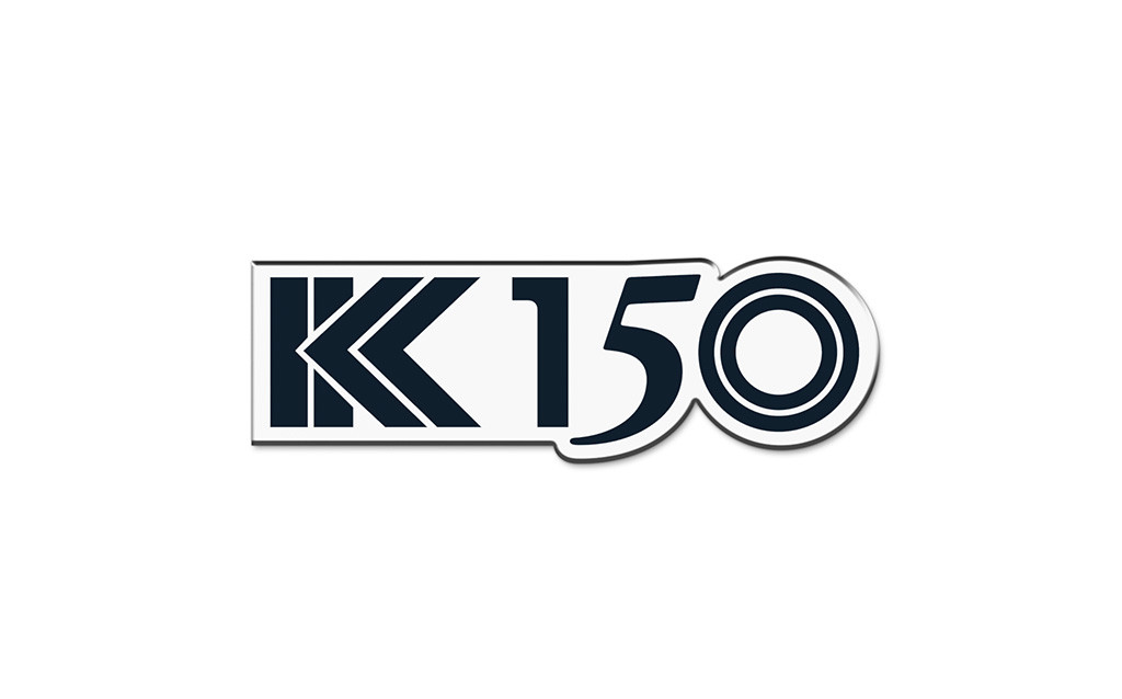 K150 ENAMEL PIN. TWO COLOR OPTIONS