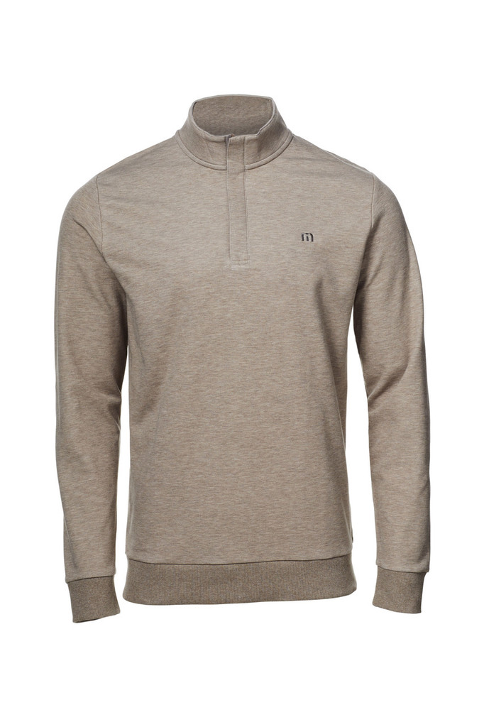 MEN'S TRAVISMATHEW CLOUD 2.0 QUARTER-ZIP. WHISTLING STRAITS® LOGO EXCLUSIVELY.