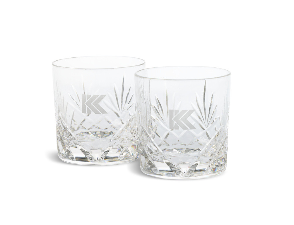 GLENCAIRN GLASS SET OF 2 - KK LOGO