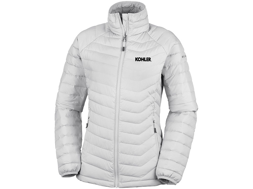 WOMEN'S COLUMBIA POWDER LITE JACKET.  KOHLER® LOGO EXCLUSIVELY. 2 COLOR OPTIONS