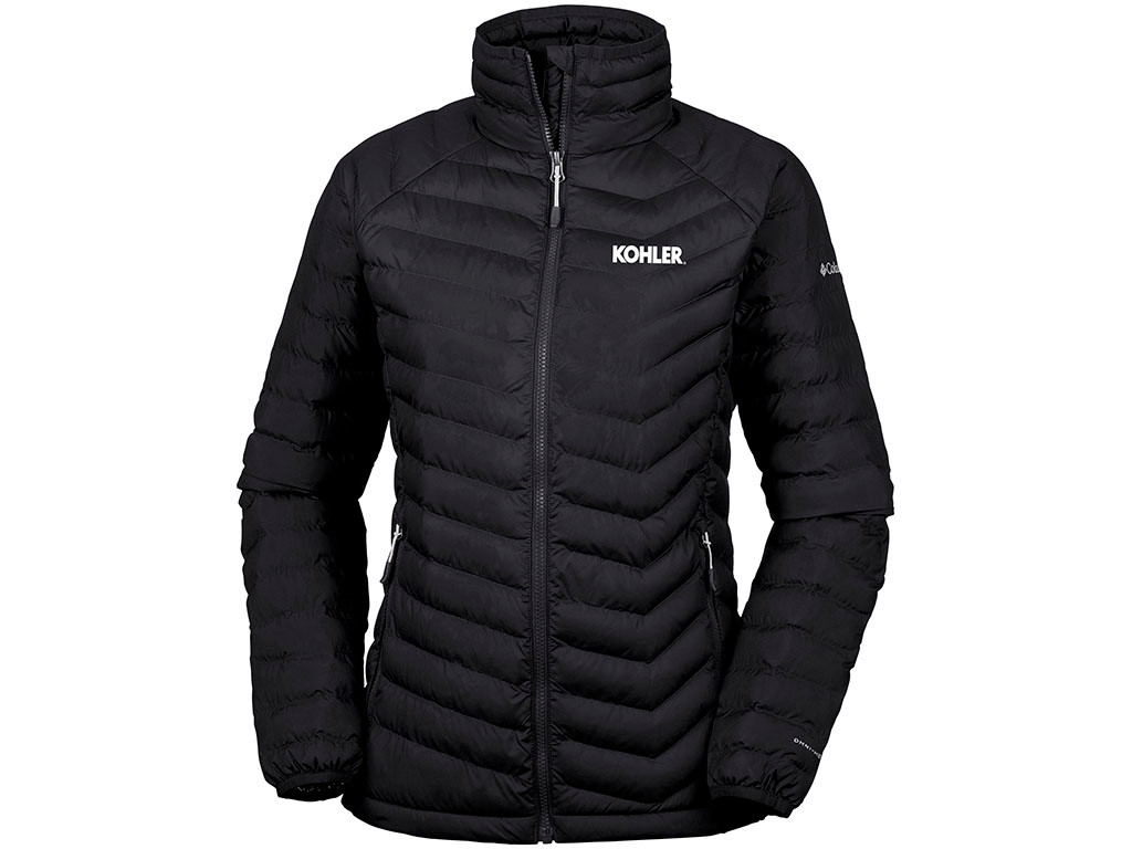 WOMEN'S COLUMBIA POWDER LITE JACKET.  KOHLER® LOGO EXCLUSIVELY. 2 COLOR OPTIONS
