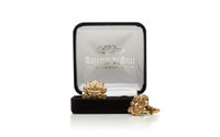 POLISHED BRASS WHISTLING STRAITS CUFFLINKS