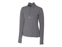 WOMEN'S CUTTER & BUCK TRAVERSE STRETCH QUARTER ZIP PULLOVER. 5 COLOR OPTIONS.