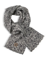 WOMEN' S AHEAD CABLE KNIT SCARF. WHISTLING STRAITS LOGO EXCLUSIVELY. THREE COLOR OPTIONS.