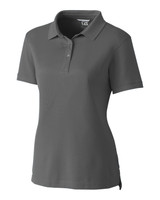 WOMEN'S  CUTTER & BUCK TRI-BLEND PIQUE POLO