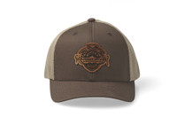 J.M. KOHLER SONS WOODEN PATCH HAT. TWO COLOR OPTIONS