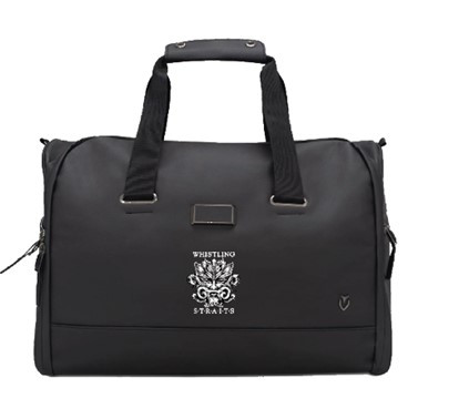 VESSEL SIGNATURE WEEKENDER. WHISTLING STRAITS LOGO EXCLUSIVELY.