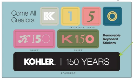 K150 TECH STICKER SHEET