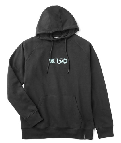 K150 PUFF PRINT HOODIE- BLACK