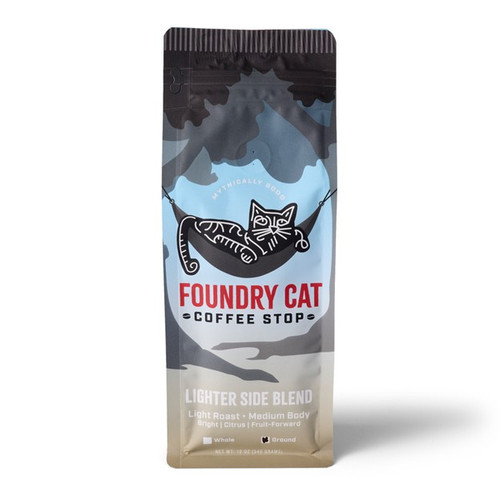 FOUNDRY CAT COFFEE 12OZ LIGHT ROAST