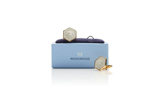 WEDGEWOOD CUFFLINKS. WHISTLING STRAITS LOGO EXCLUSIVELY