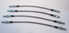 Lotus Elite & Eclat Stainless Steel Brake Hose Kit  GHP72-112x2SS