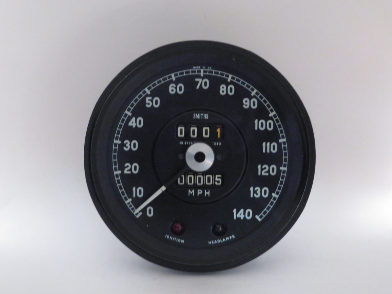 Jaguar 3.8S NOS Smiths 140MPH Speedometer  SN6326/09 (1080)