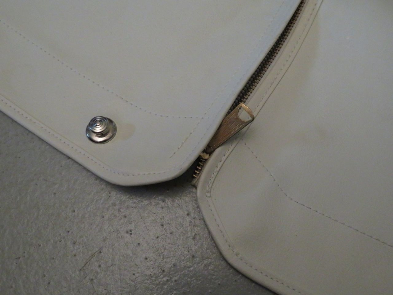 Tonneau Cover White NOS Amco Brand Fits Austin Healey 100/6 2-Seater 2903