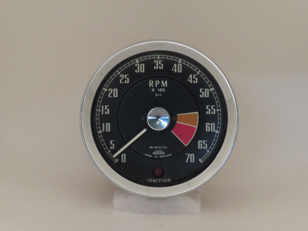 MGB Jaeger Brand Tachometer  RN2312/01-U