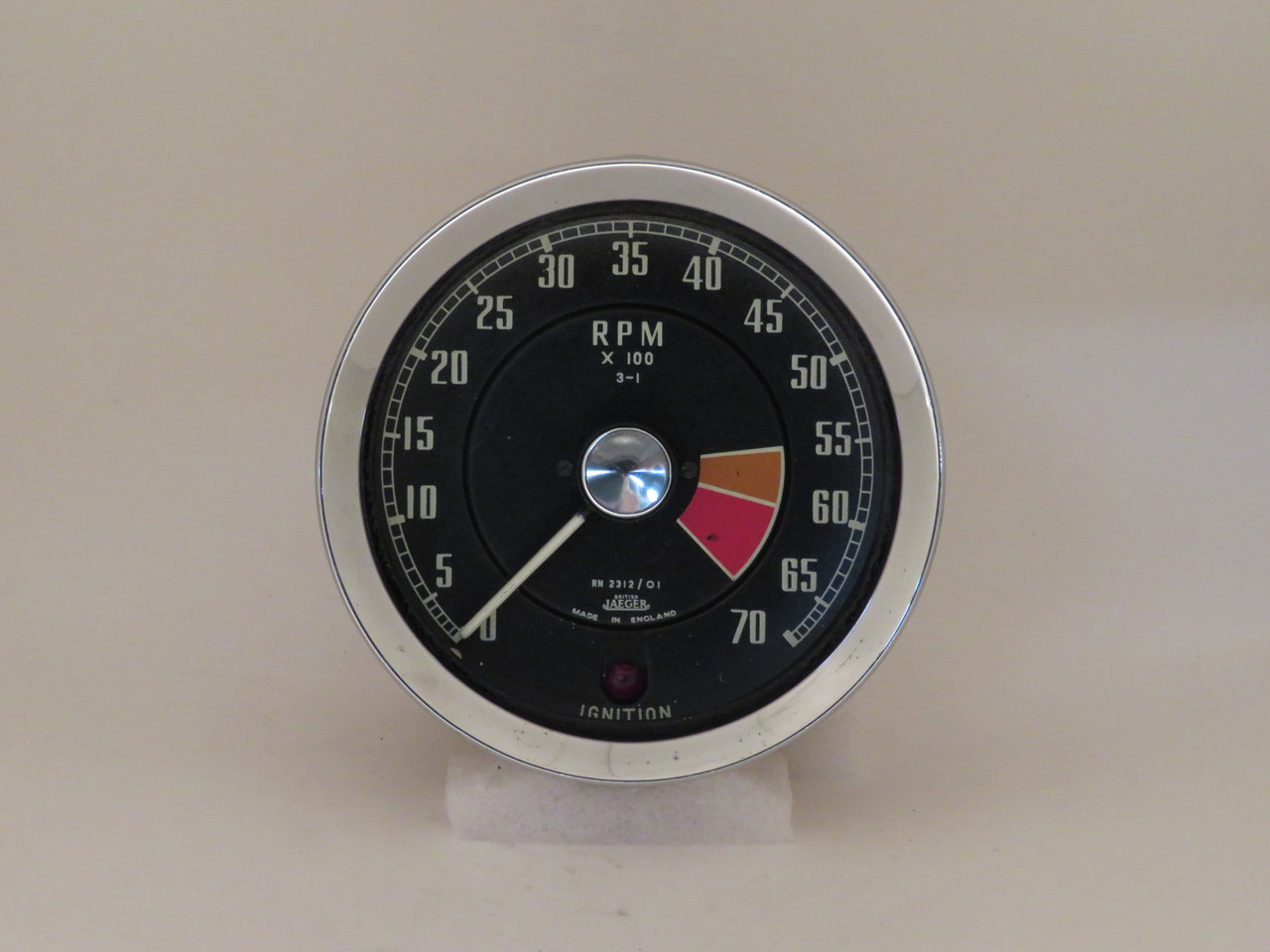 MGB Jaeger Brand Tachometer  RN2312/01-U