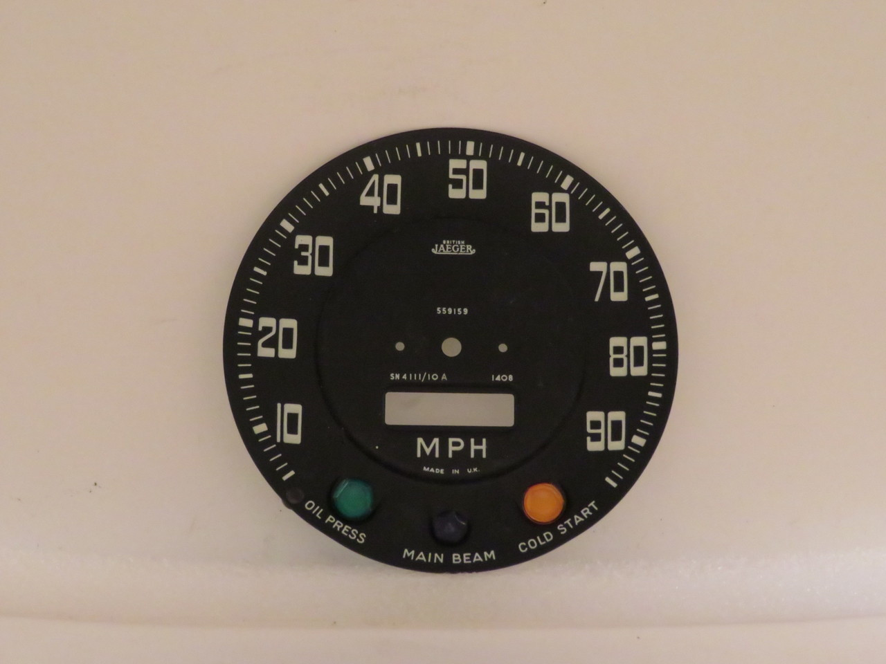 Land Rover Series II Speedometer Dial Face