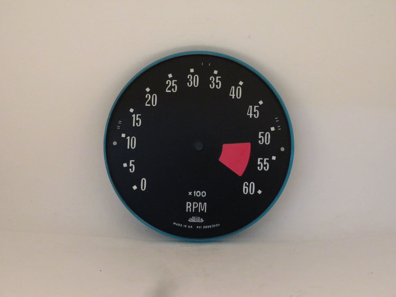 Rover 3500 P6 2nd Series Tachometer Dial Face Plate