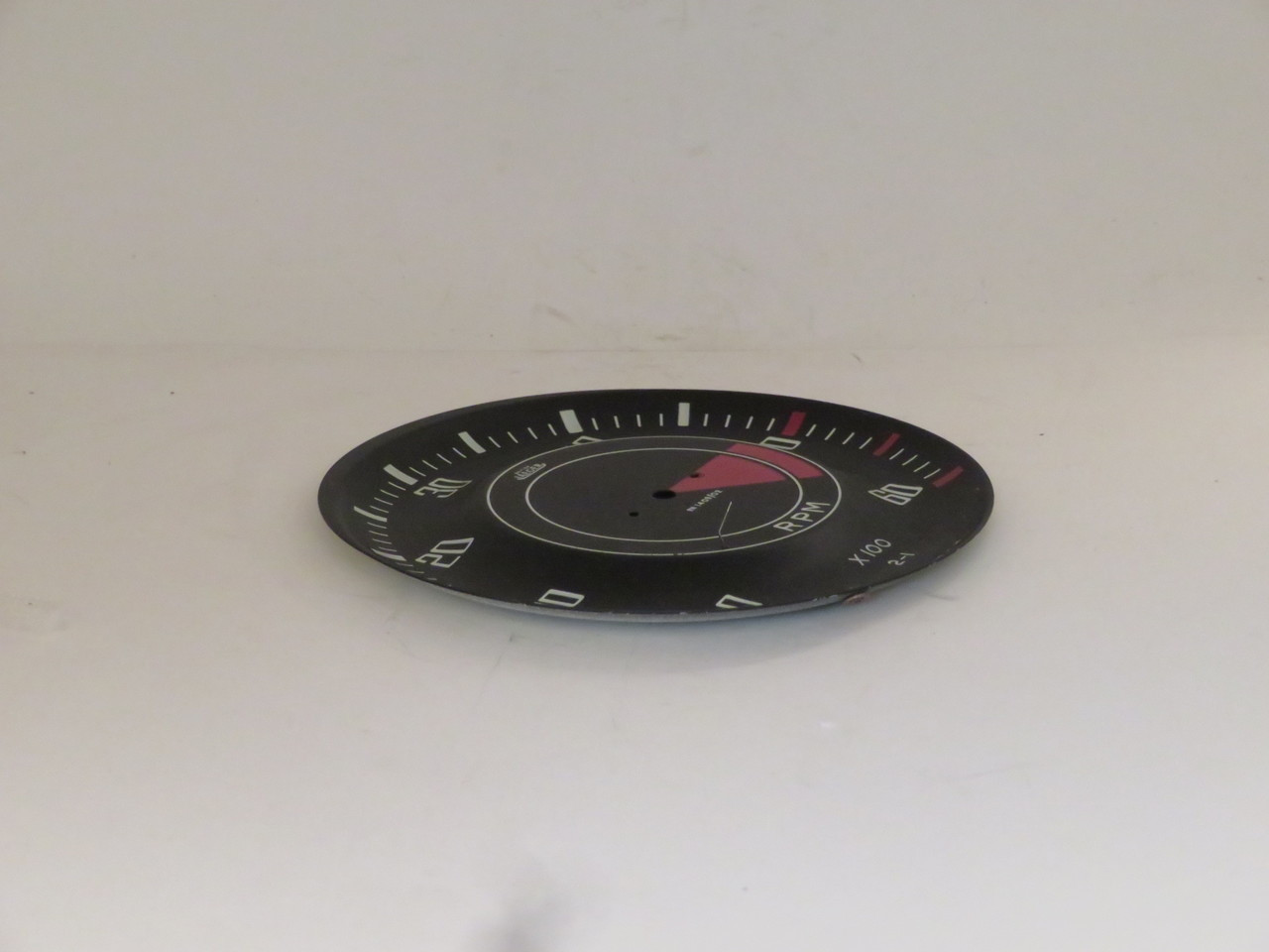Triumph TR4 Jaeger Tachometer Dial Face Plate