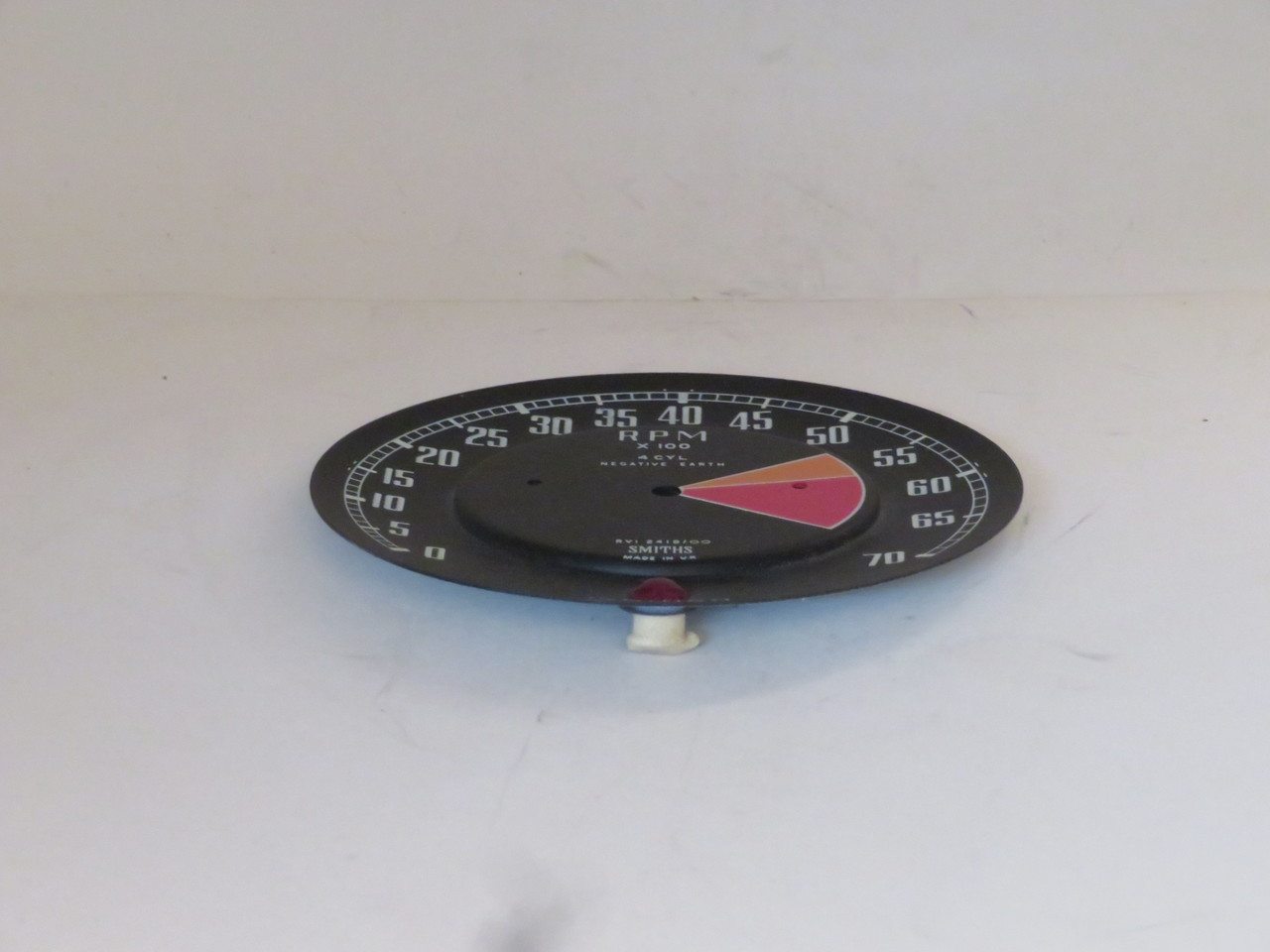 MGB Smiths Tachometer Dial Face Plate RVI2418/00