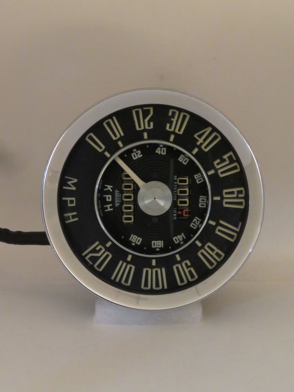 Humber Super Snipe Jaeger 120MPH Speedometer  