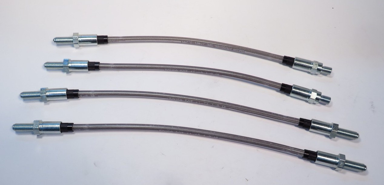 Lotus Eclat & Elite Stainless Steel Brake Hose Kit  GHP72-75x2SS