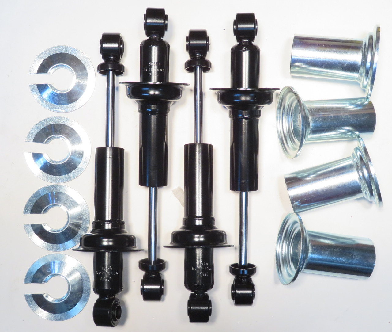 Jaguar XJ6 XJ XJ12 XJS XJRS & Vanden Plas WOODHEAD Rear Shock Absorber Set (Set of 4)