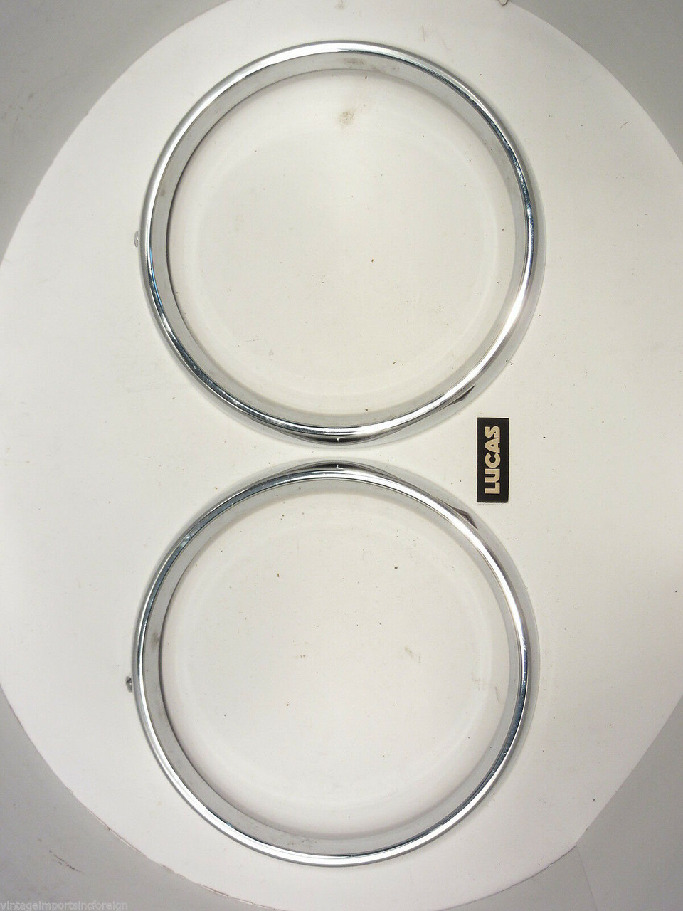 Hillman Super Minx MK1 & MK2 NOS Lucas Headlamp Rims 5452 1434