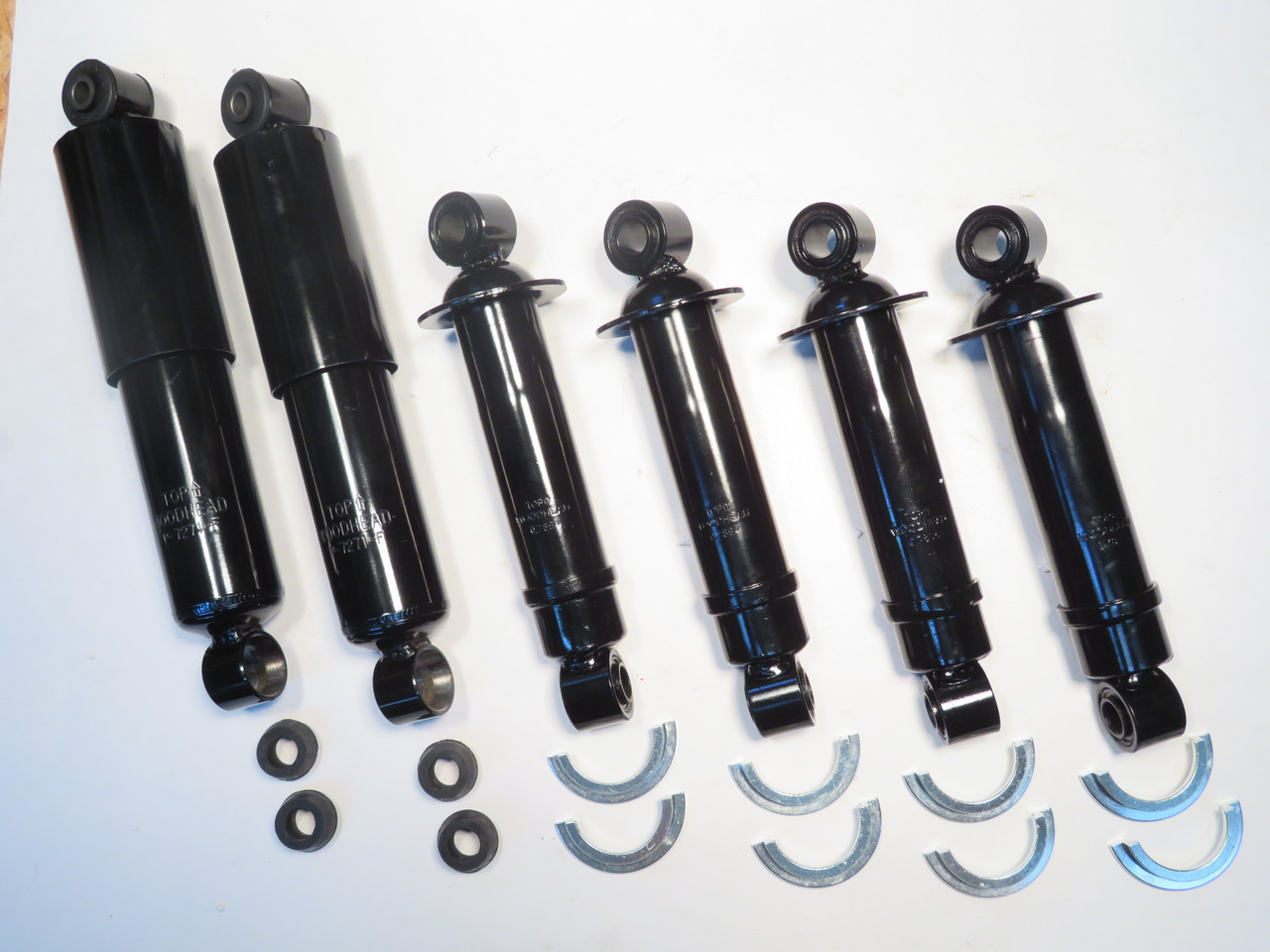Jaguar XKE E-Type Series 1 & 2 Woodhead Oil Shock Absorber Set 0.8636-0.8519