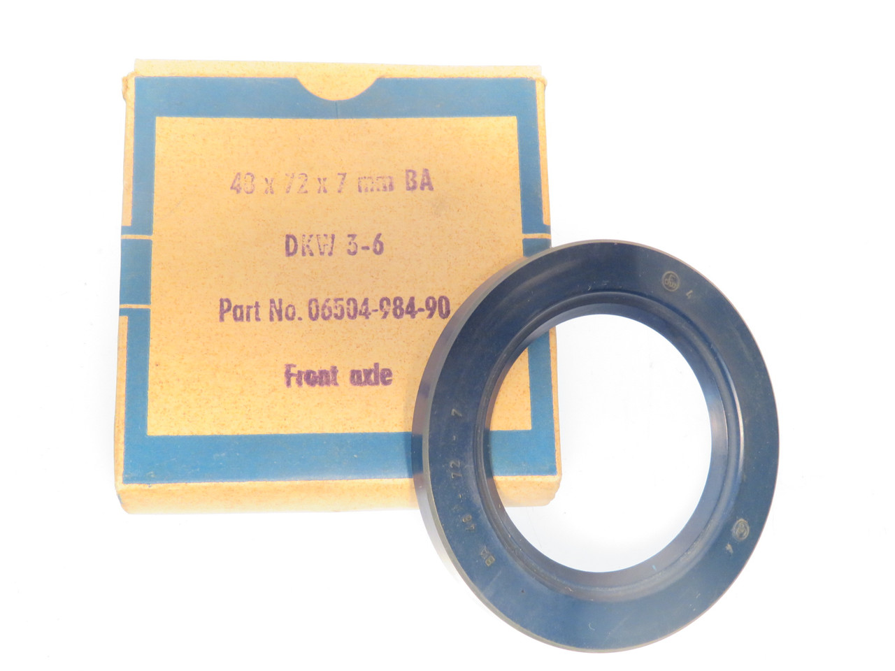 DKW F93 F94 & AU 1000 Front Axle Outer Oil Seal  48x72x7